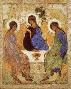 unknow artist Holy Trinity oil painting reproduction